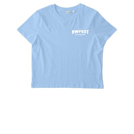 NWFest 2026 Apparel: 2-Sided Logo, a Blue Soul Stanley/Stella Women?s Stella Muser Tee