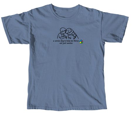 Support for Connor and Bailey, a Blue Jean Comfort Colors Unisex Tee