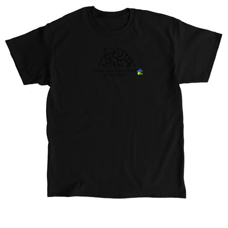 Support for Connor and Bailey, a Black Classic Unisex Tee