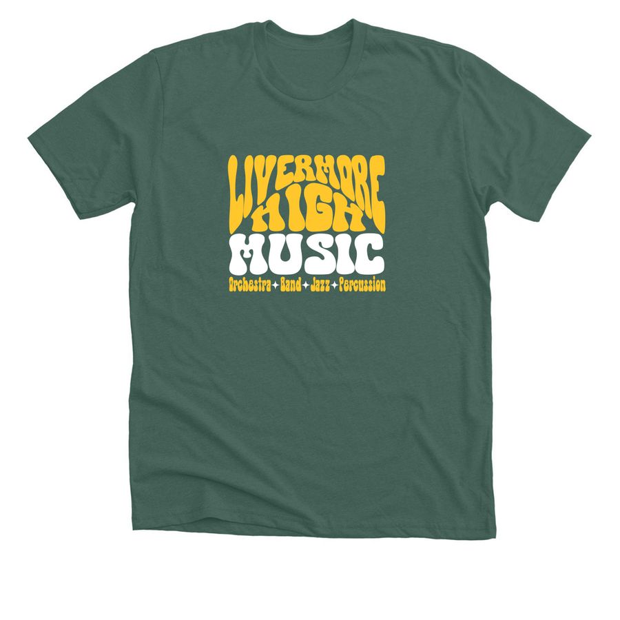 Front Print Only&nbsp;T-Shirts | Hoodies | Tanks, a Heather Forest Premium Unisex Tee