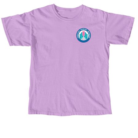 SRN 2026 - Crossed Oars, a Neon Violet Comfort Colors Unisex Tee