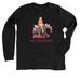 Dolly on a Dinosaur, a Solid Black Blend Premium Long Sleeve Tee