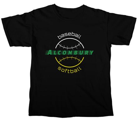 AMHS Baseball & Softball, a Black Comfort Colors Unisex Tee