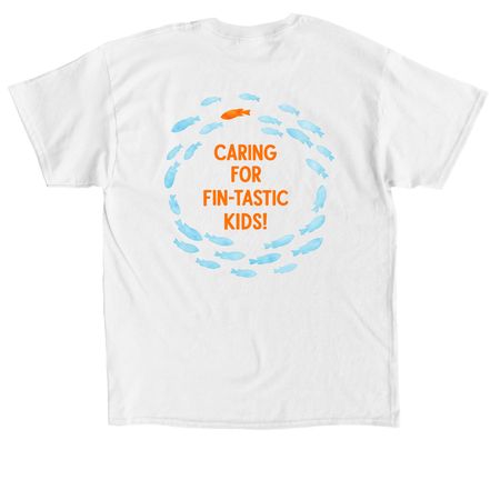 CKHC Aquarium Shirt, a White Classic Unisex Tee (back-view)