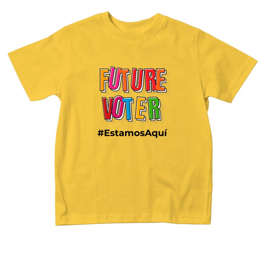 Estamos Aqu? Toddlers, a Yellow Toddler Tee