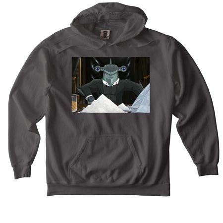 Snow Shack Hoodie, a Pepper Comfort Colors Pullover Hoodie