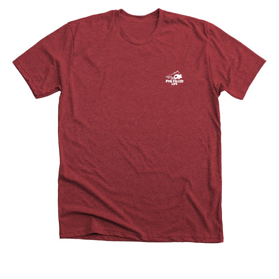 MPFL FreeFrancis, a Heather Canvas Red Premium Unisex Tee