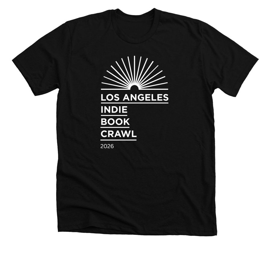 LAIBC blue tee and black tee, a Solid Black Blend Premium Unisex Tee