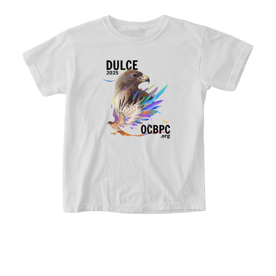 RETIRED - Dulce light shirts, Youth, a White Comfort Colors Youth Tee