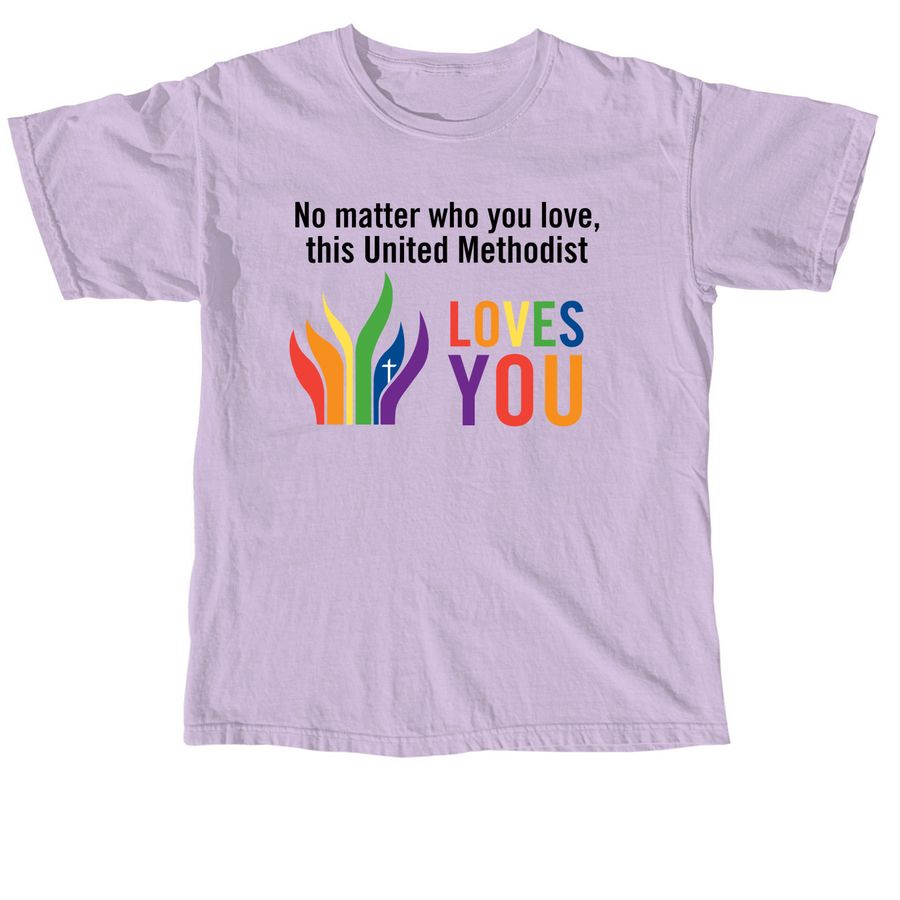 Rochester NY UMC Pride 2026, a Orchid Comfort Colors Unisex Tee
