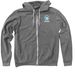 American Rivers Drip Hoodie, a Deep Heather Zip Up Hoodie