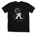 WASATCH ROLLER DERBY, a Solid Black Blend Premium Unisex Tee