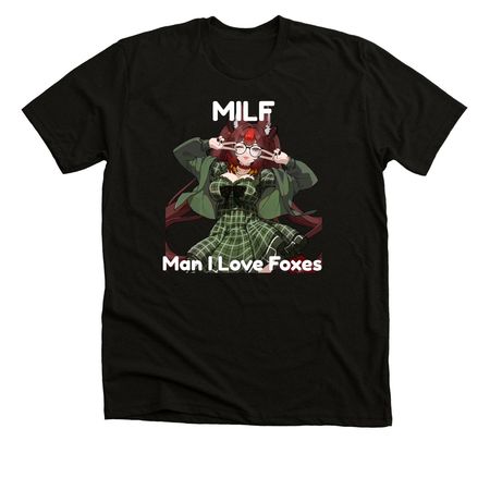 MILF Coffee, a Solid Black Blend Premium Unisex Tee