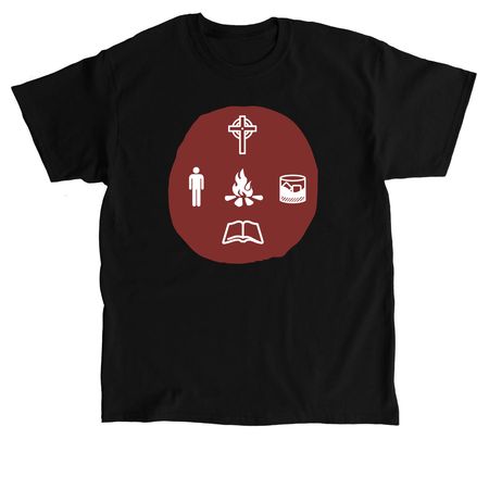 The Firepit, a Black Classic Unisex Tee