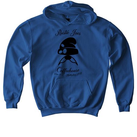 "Sip, Savor, Support ? Rustic Joe?s, a Royal Softstyle Youth Pullover Hoodie