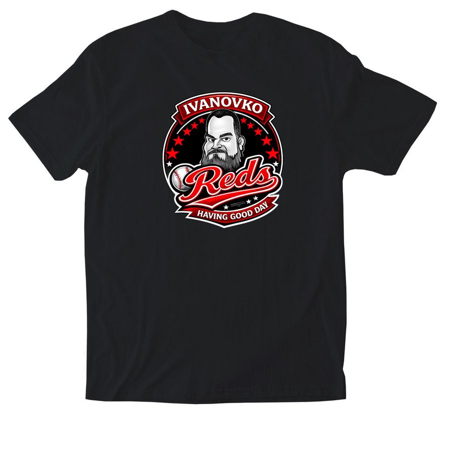 Ivanovko Reds '26, a Black Softstyle Cotton Tee