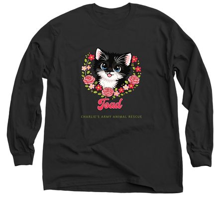 Baby Toad!, a Black Classic Long Sleeve Tee
