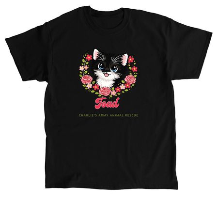 Baby Toad!, a Black Classic Unisex Tee