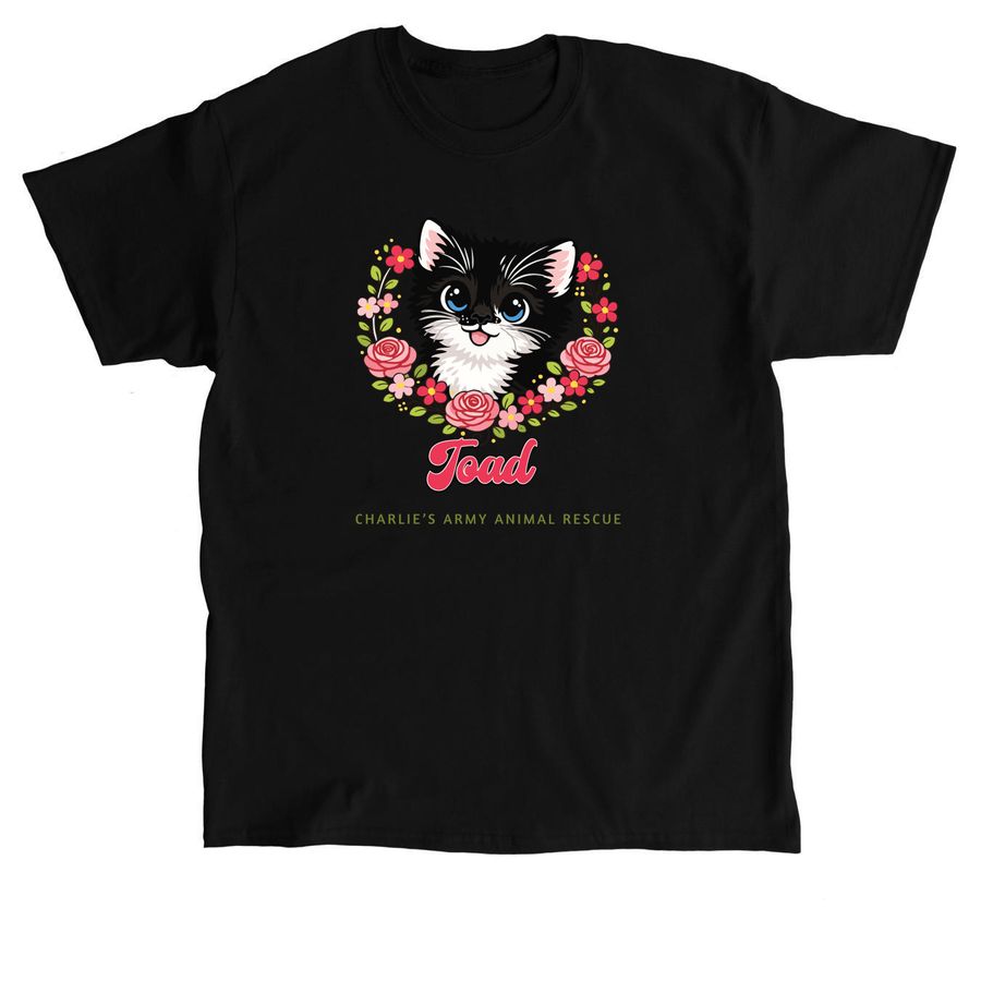 Baby Toad!, a Black Classic Unisex Tee