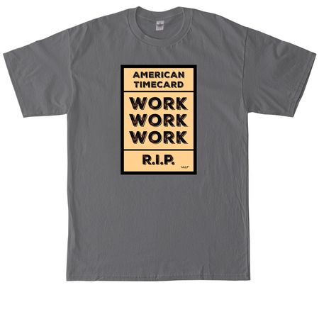 American Timecard, a Charcoal Tall Classic Unisex Tee