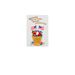Patriotic Flowers yard flag&nbsp;, a White 12" x 18" Yard Flag