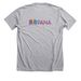 Listen up!, a Athletic Heather Premium Unisex Tee (back-view)