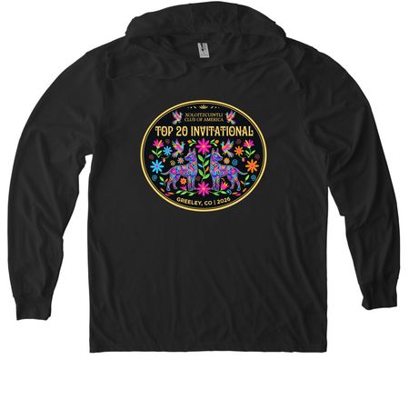 Xolo Top 20, a Space Black Allmade Eco Triblend Hoodie Tee