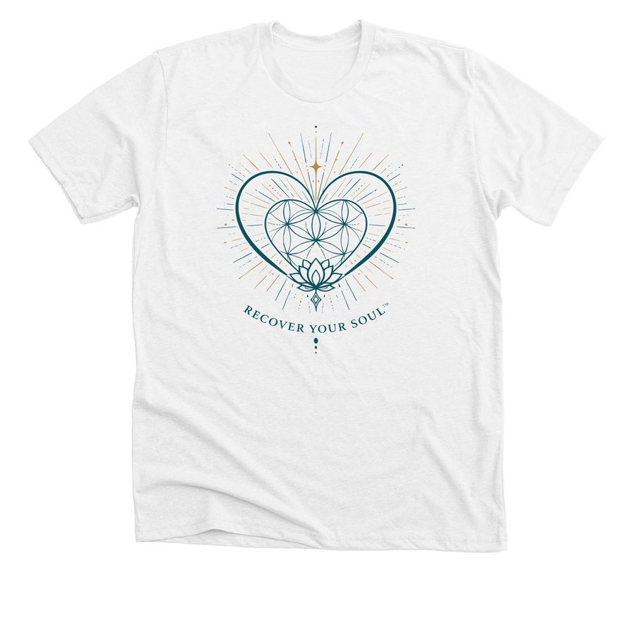 Recover Your Soul, a Solid White Blend Premium Unisex Tee