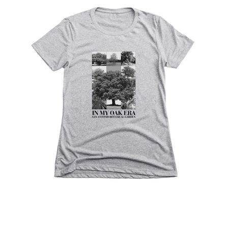 San Antonio Botanical Garden BIG GIVE 2025, a Dark Heather Grey Women's Slim Fit Tee