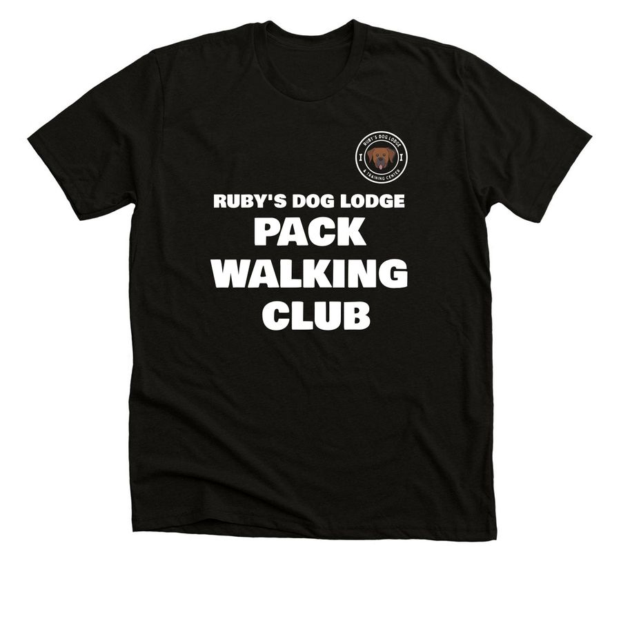 Pack Walking Club&nbsp;, a Solid Black Blend Premium Unisex Tee