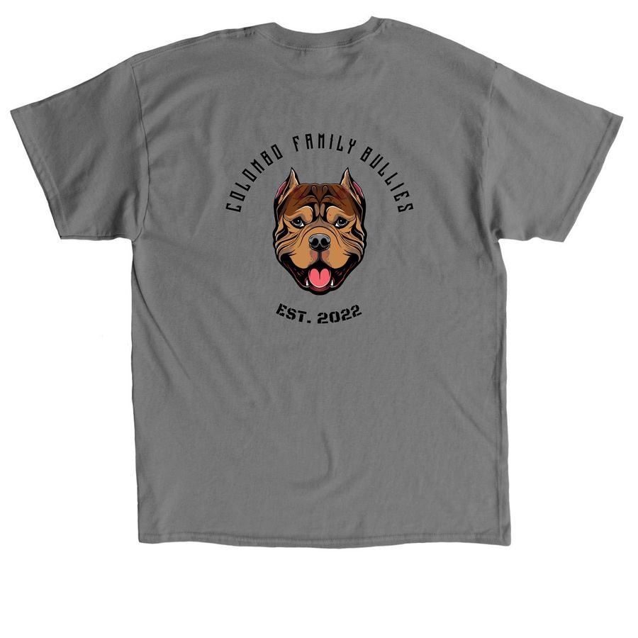 NEW SHIRTS! No flag, a Charcoal Classic Unisex Tee (back-view)