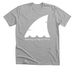 Making waves for Finn, a Athletic Heather Premium Unisex Tee