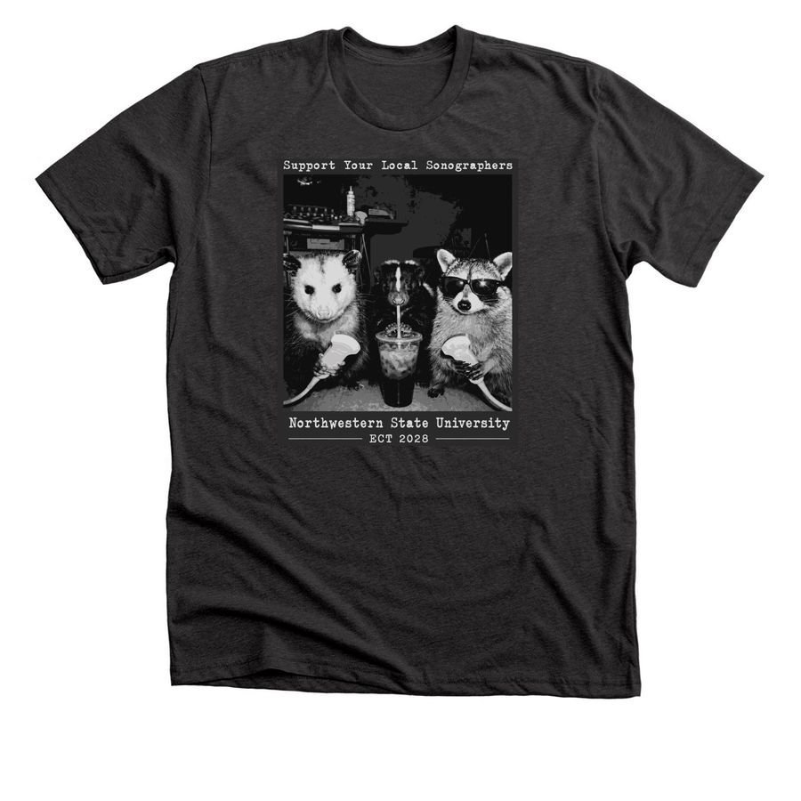 Class of 2028, a Dark Grey Heather Premium Unisex Tee