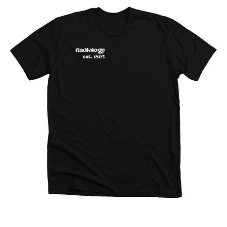 x-ray stamps, a Solid Black Blend Premium Unisex Tee