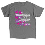 Team Tulla&nbsp;, a Charcoal Classic Unisex Tee (back-view)