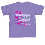 Team Tulla&nbsp;, a Violet Comfort Colors Unisex Tee (back-view)
