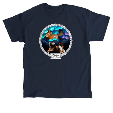 Eldfox Icelandics&nbsp;, a Navy Classic Unisex Tee