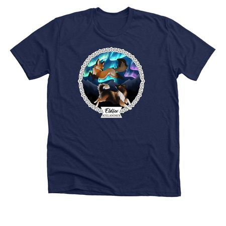 Eldfox Icelandics&nbsp;, a Solid Navy Blend Premium Unisex Tee