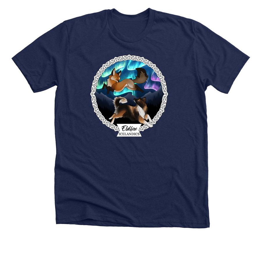 Eldfox Icelandics&nbsp;, a Solid Navy Blend Premium Unisex Tee