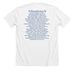October Awareness Shirts Batch 12, a Solid White Blend Premium Unisex Tee (back-view)
