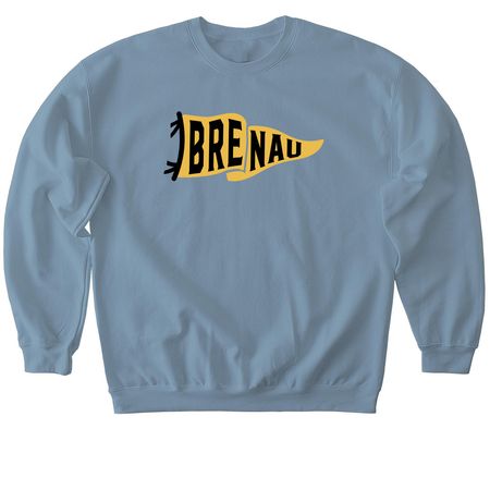 Brenau Community T-shirt, a Stone Blue Softstyle Crewneck Sweatshirt