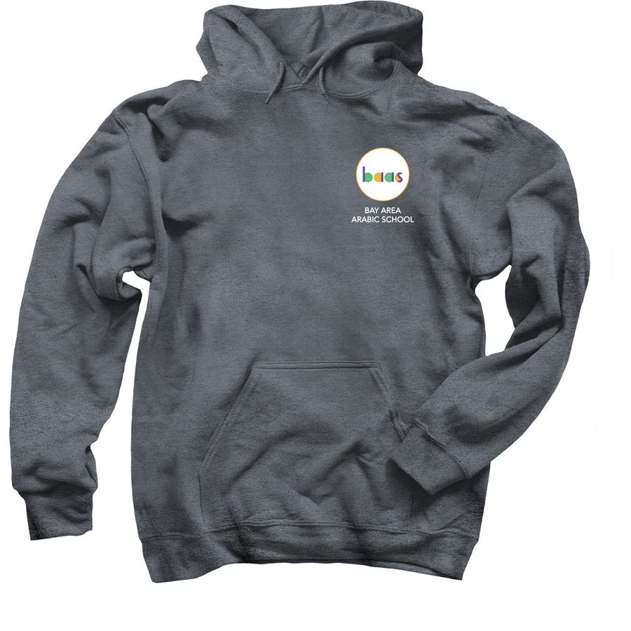 BAAS Sweaters & Zip-Ups, a Dark Heather Pullover Hoodie
