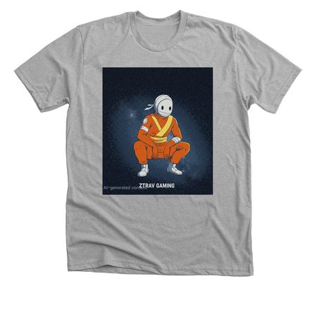 Ztrav's gaming new logo merch&nbsp;, a Athletic Heather Premium Unisex Tee