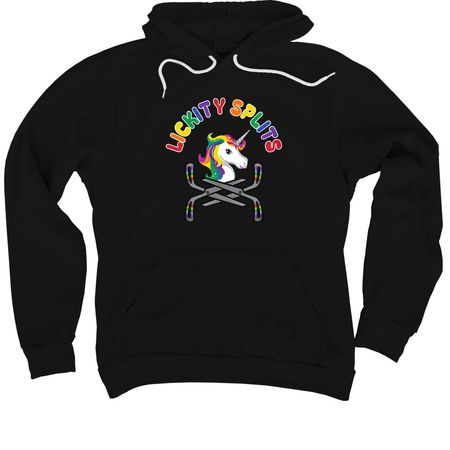 Lickity Splits&nbsp;, a Black Premium Pullover Hoodie