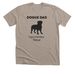 Dogue Dad, a Heather Stone Premium Unisex Tee
