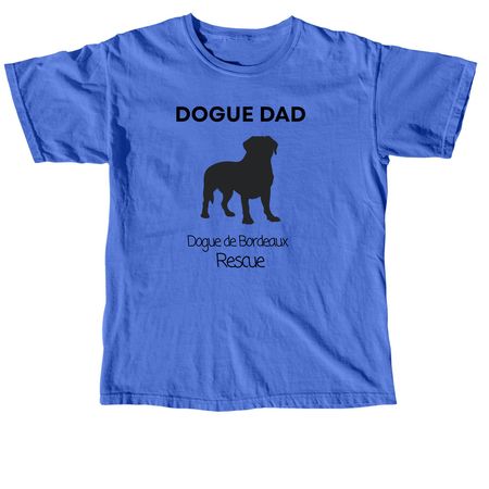 Dogue Dad, a Flo Blue Comfort Colors Unisex Tee