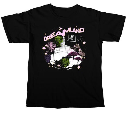 Lost in Dreamland, a Black Comfort Colors Unisex Tee