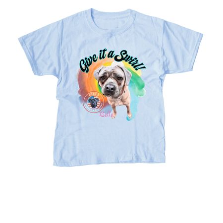 Koch's Belle, a Light Blue Youth Unisex Tee
