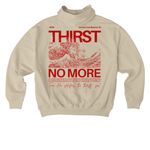 Women's Conference - Thirst No More Tan, a Desert Dust Stanley/Stella Ledger Dry Crewneck Sweatshirt (back-view)