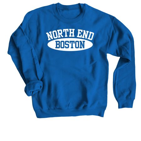 North End Pride, a Royal Blue Crewneck Sweatshirt